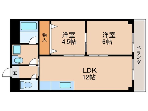 Ｒｏｓｅ音羽川の物件間取画像